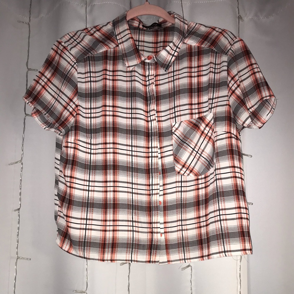 crop button up